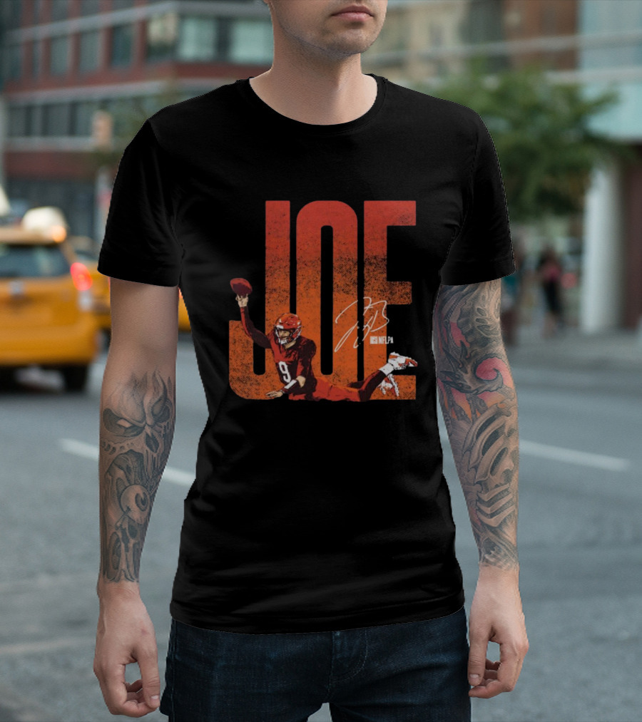 Joe Burrow NFLPA Cincinnati Bengals Signature Pass Vintage T-Shirt