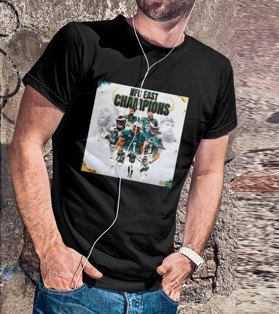 Philadelphia Eagles NFC East Champions 2024 Win Over Dallas Cowboys Sports T-Shirt