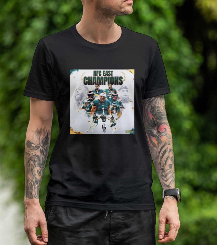 Philadelphia Eagles NFC East Champions 2024 Win Over Dallas Cowboys Sports T-Shirt