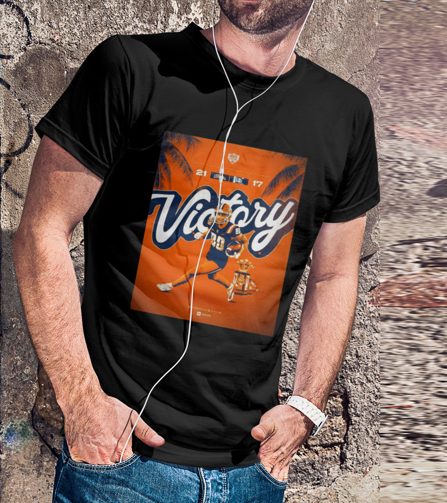 Victory Illinois 21-17 Over South Carolina Citrus Bowl Win T-Shirt