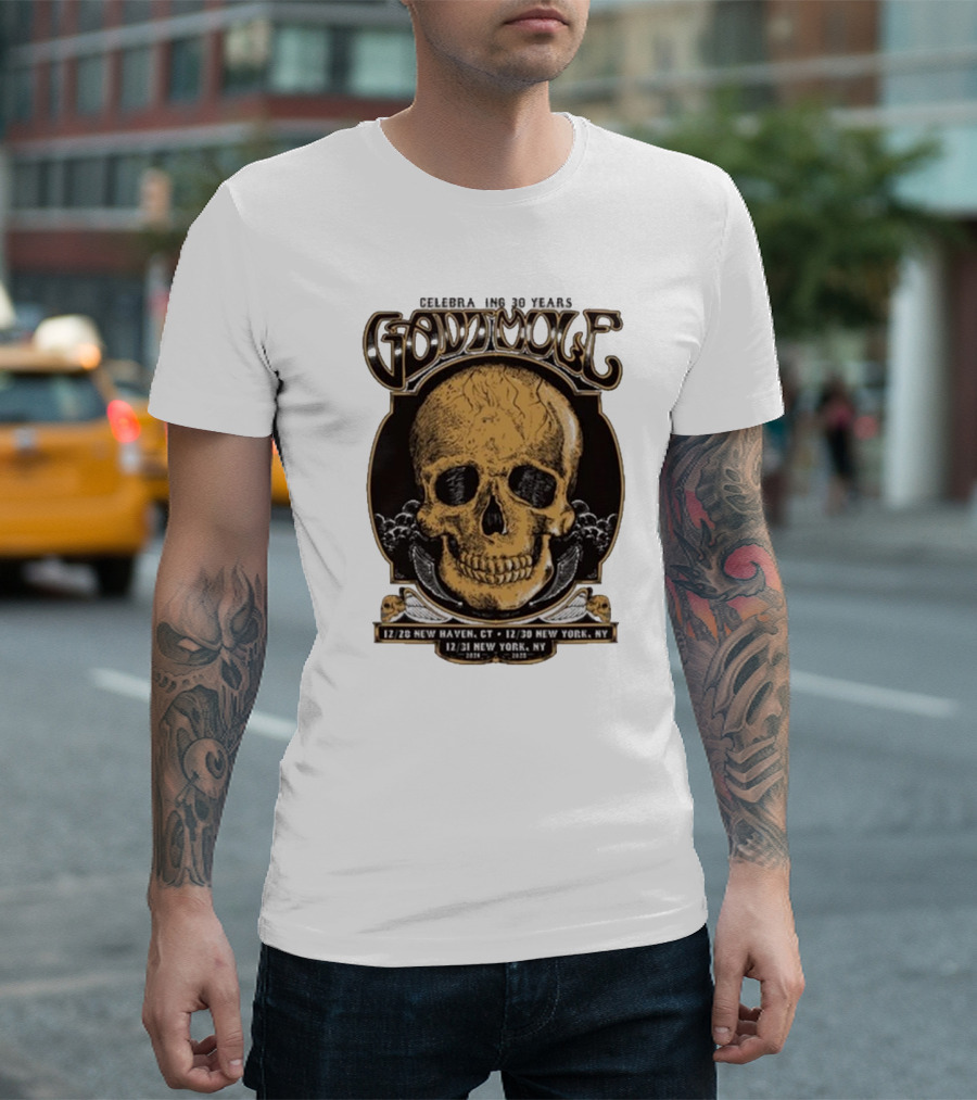 Gov’t Mule Celebrating 30 Years NYE Shows Dec 28 New Haven CT and Dec 30-31 New York NY T-Shirt
