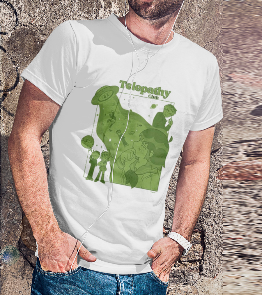 Mob Psycho 100 Telepathy Club UFO Encounter Scene T-Shirt