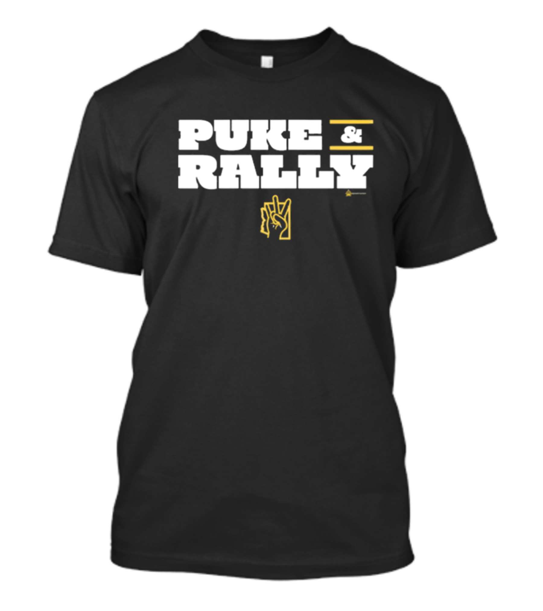 Puke And Rally Dan Trujillo Peace Hand T-Shirt