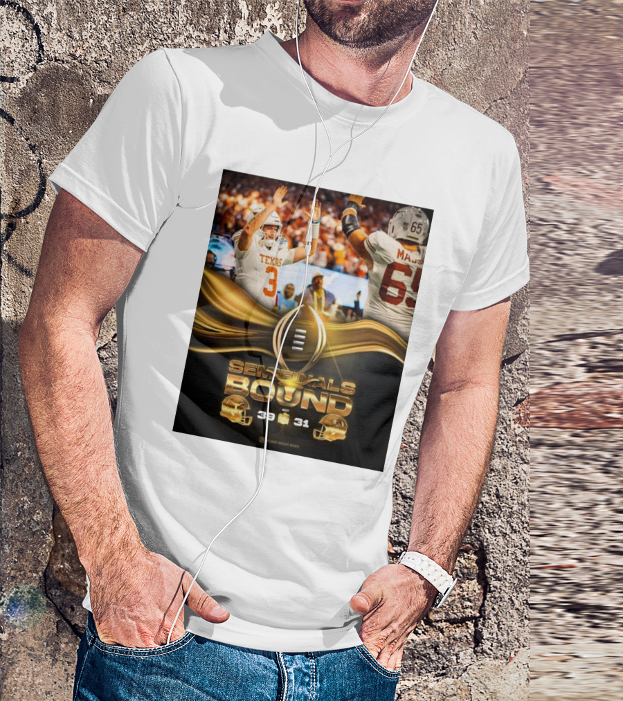 Texas Longhorns Semifinal Bound 39-31 Victory Over Arizona State Sun Devils Peach Bowl It Just Means More T-Shirt