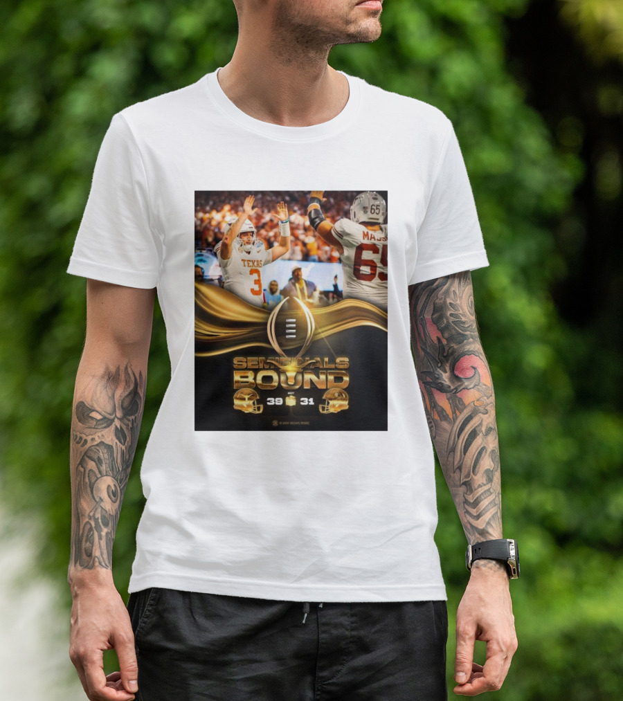 Texas Longhorns Semifinal Bound 39-31 Victory Over Arizona State Sun Devils Peach Bowl It Just Means More T-Shirt