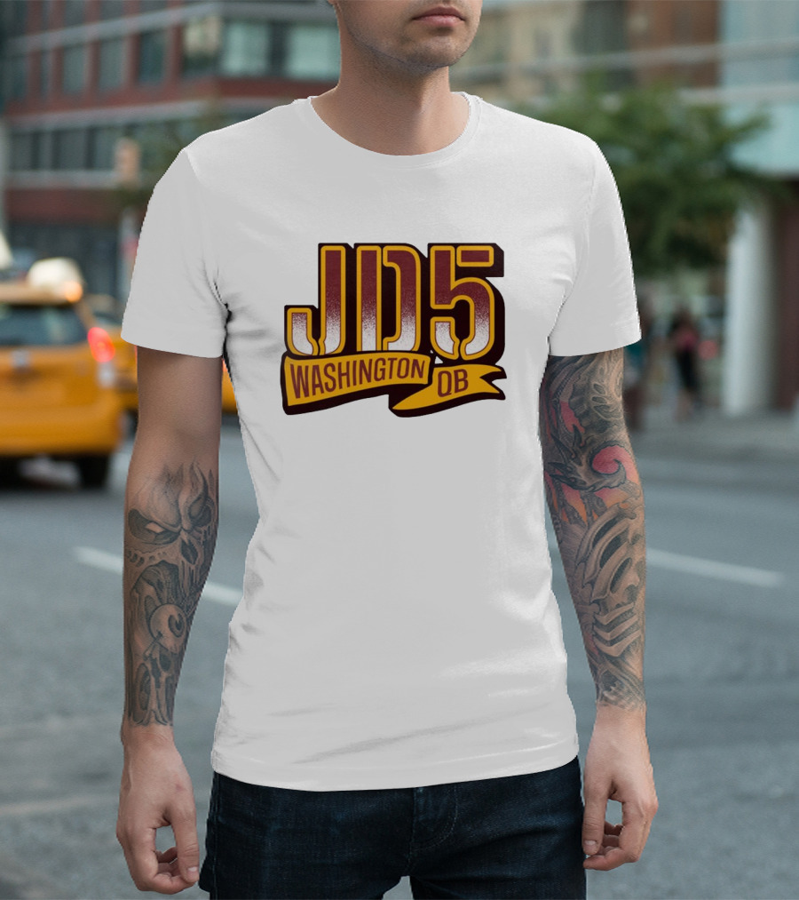 JD5 Washington QB Pardon My Take Jayden Daniels T-Shirt