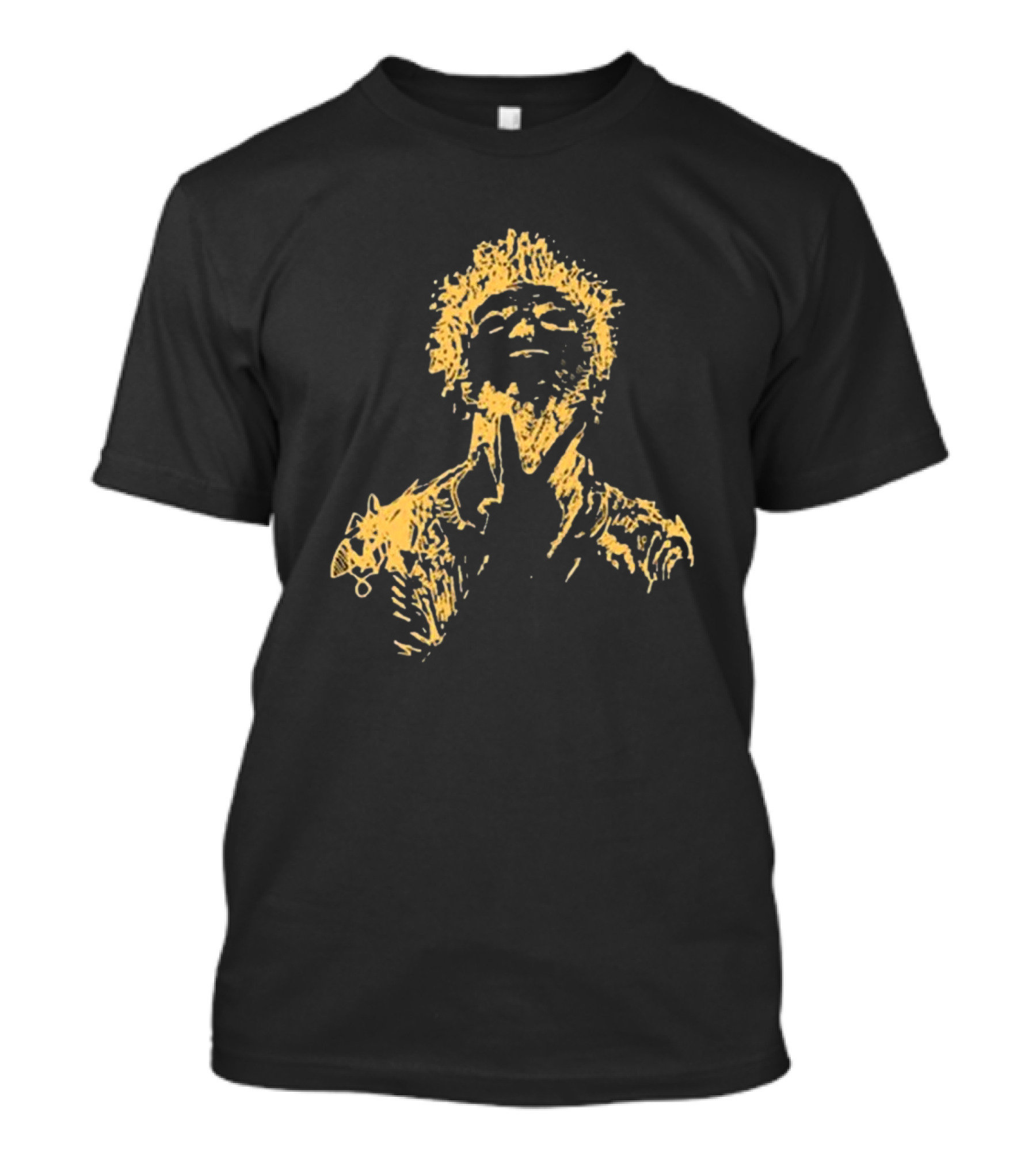 Anthony Green Yellow Silhouette For California Fire Relief Fund T-Shirt