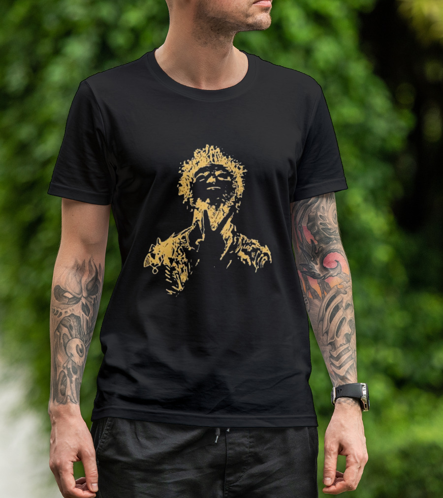 Anthony Green Yellow Silhouette For California Fire Relief Fund T-Shirt