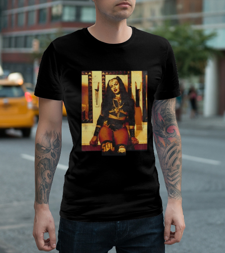 Steph De Lander California Fire Relief Iconic Portrait T-Shirt