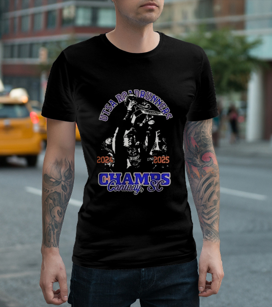 UTSA Roadrunners 2024 2025 Champs Conway SC T-Shirt