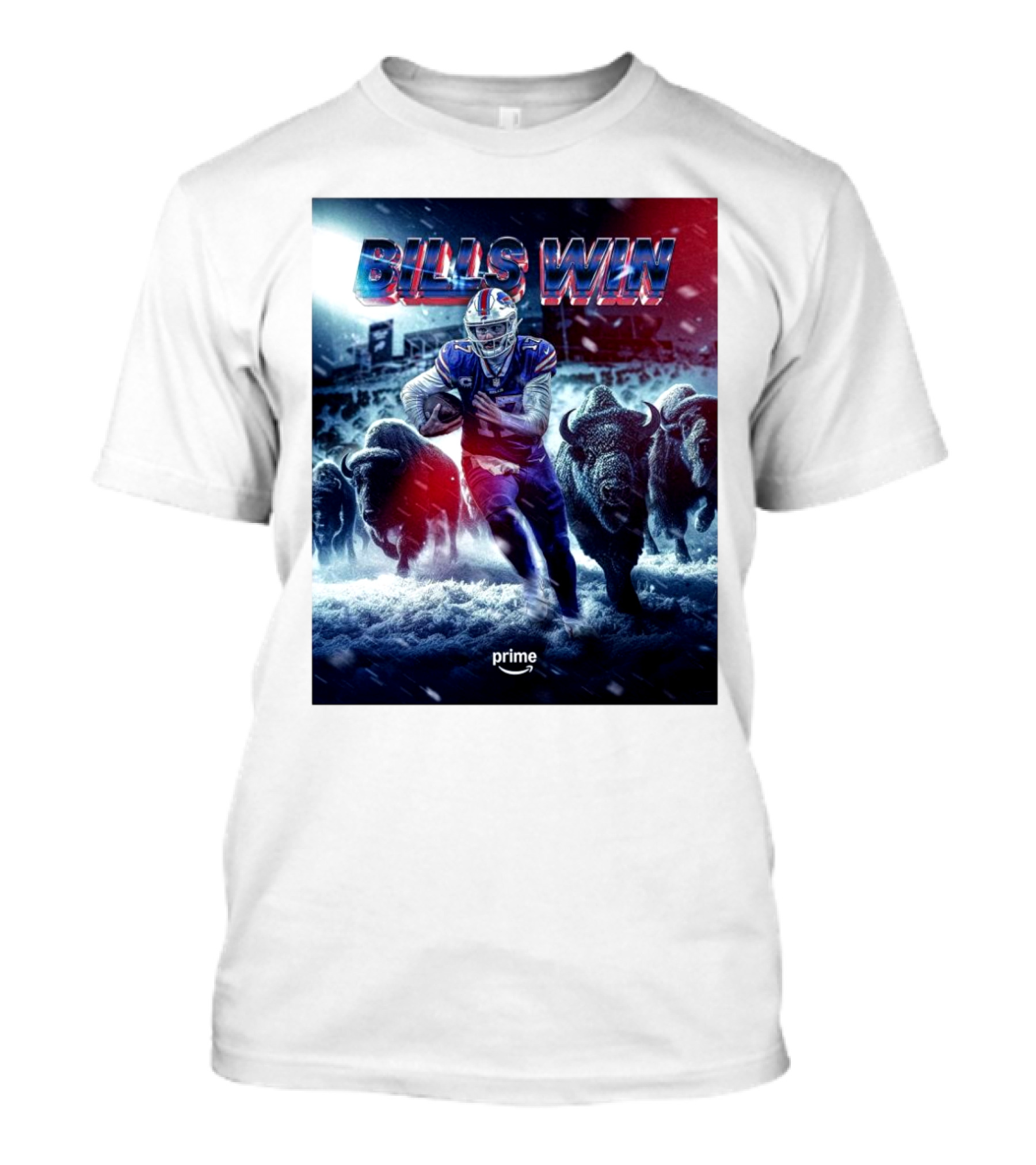 Josh Allen Buffalo Bills Win Over Denver Broncos NFL On Prime Buffalo Herd Victory T-Shirt