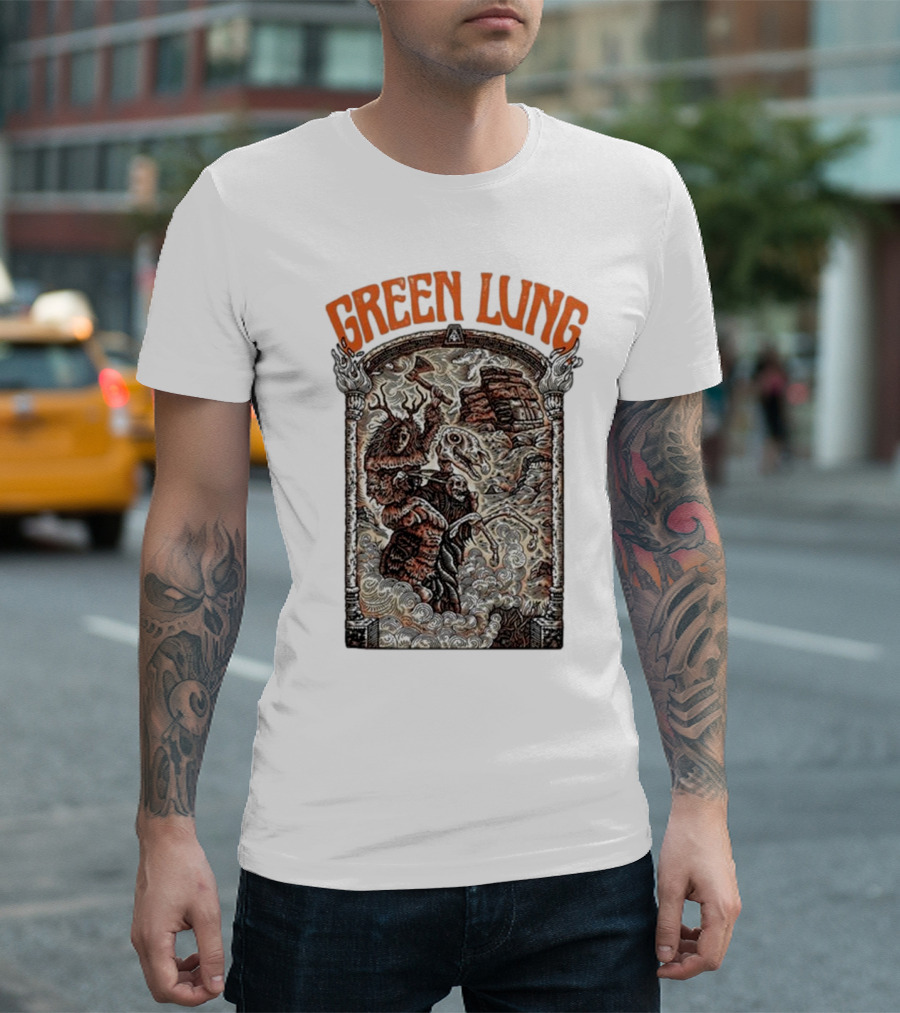 Green Lung Heathen Neverland Tour 2025 T-Shirt