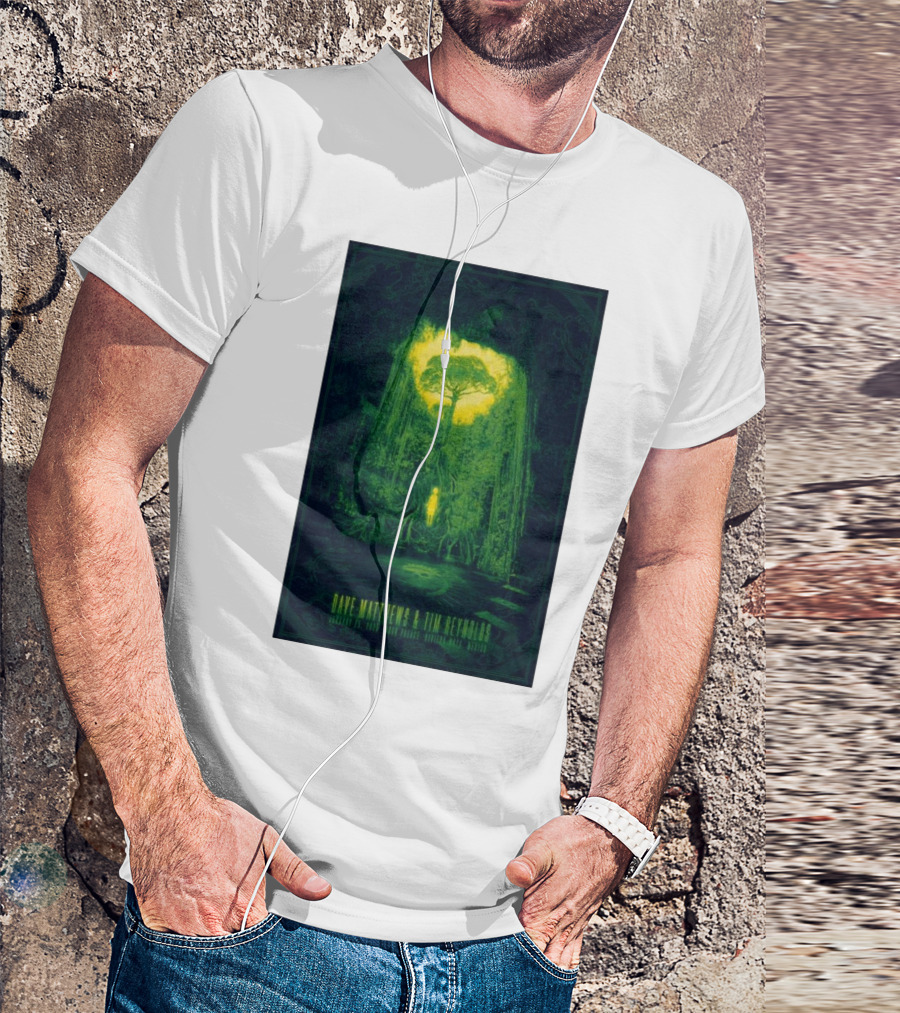Dave Matthews Band And Tim Reynolds January 25 2025 Moon Palace Riviera Maya Mexico Forest T-Shirt