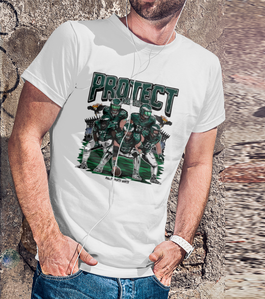 Protect The 215 Philly Sports Shirts NFL Philadelphia Eagles Vs Green Bay Packers T-Shirt