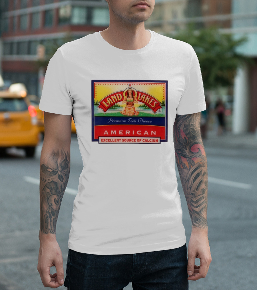 Land O Lakes Premium Deli Cheese American Excellent Source Of Calcium T-Shirt