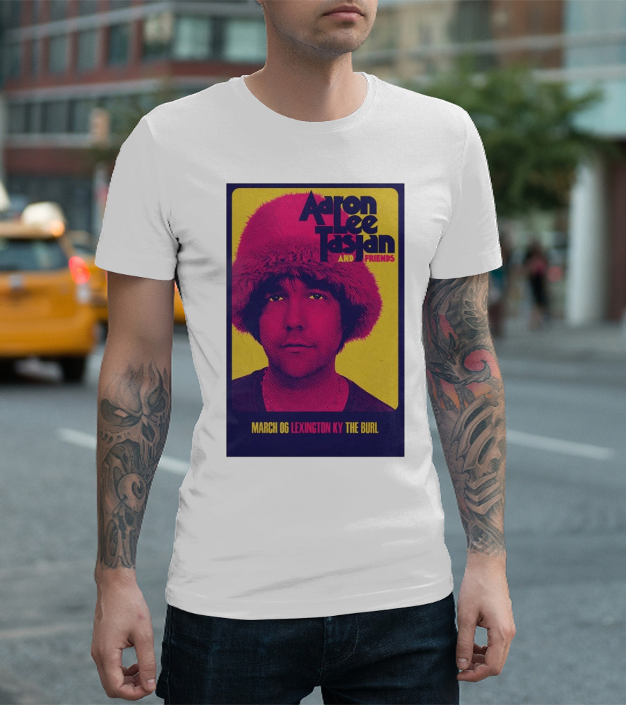 Aaron Lee Tasjan and Friends Live at The Burl Lexington KY March 6 2025 T-Shirt