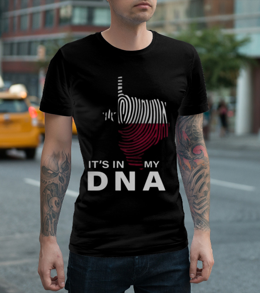 Texas Fingerprint It's In My DNA T-Shirt