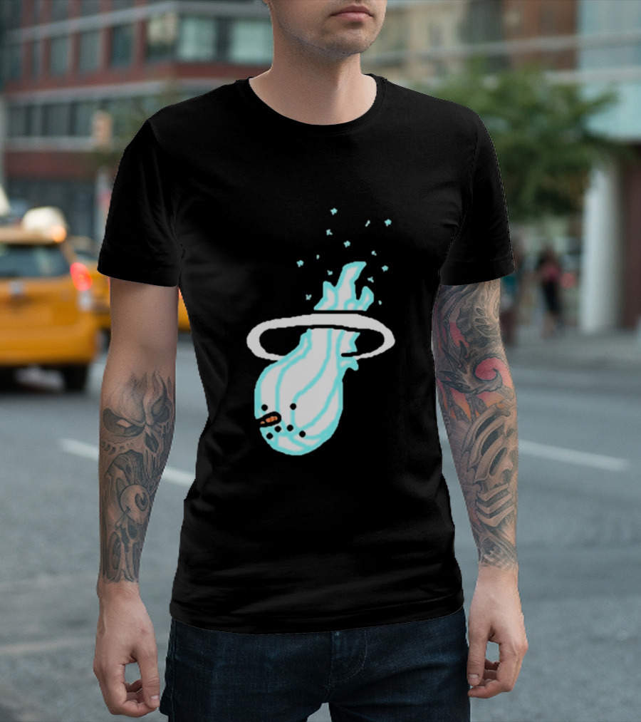 Jimmy Butler Miami Heat Icy Flame Basketball Concept T-Shirt