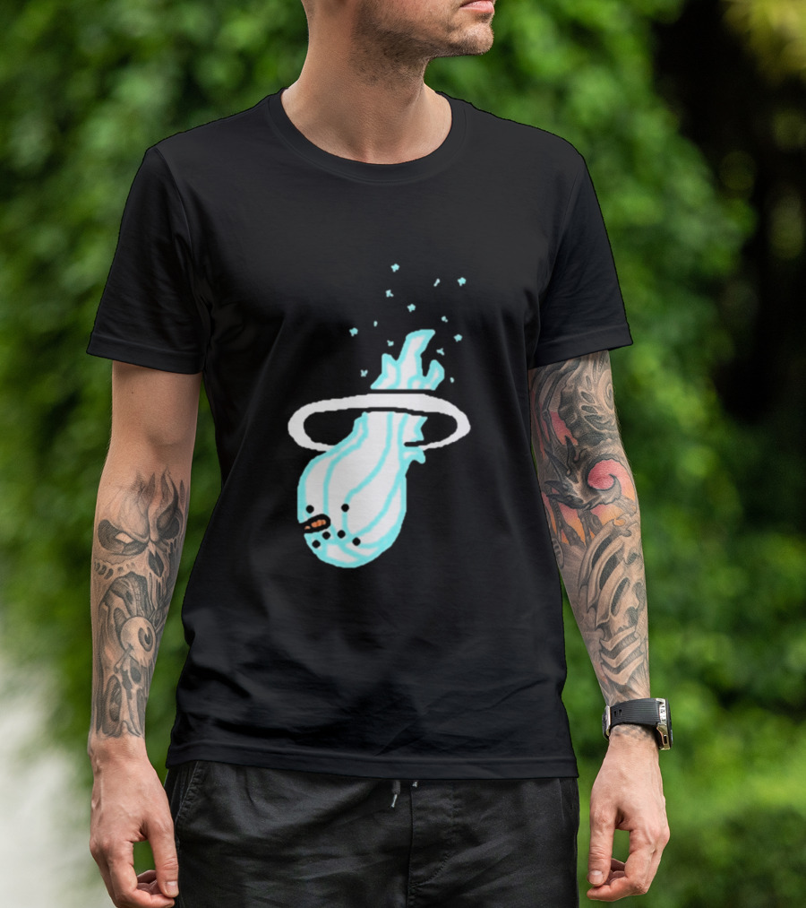 Jimmy Butler Miami Heat Icy Flame Basketball Concept T-Shirt