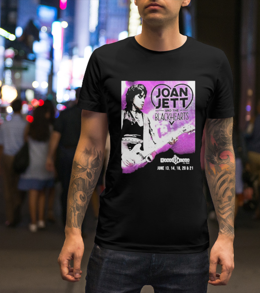 Joan Jett And The Blackhearts House Of Blues Las Vegas June 12 14 15 2025 T-Shirt