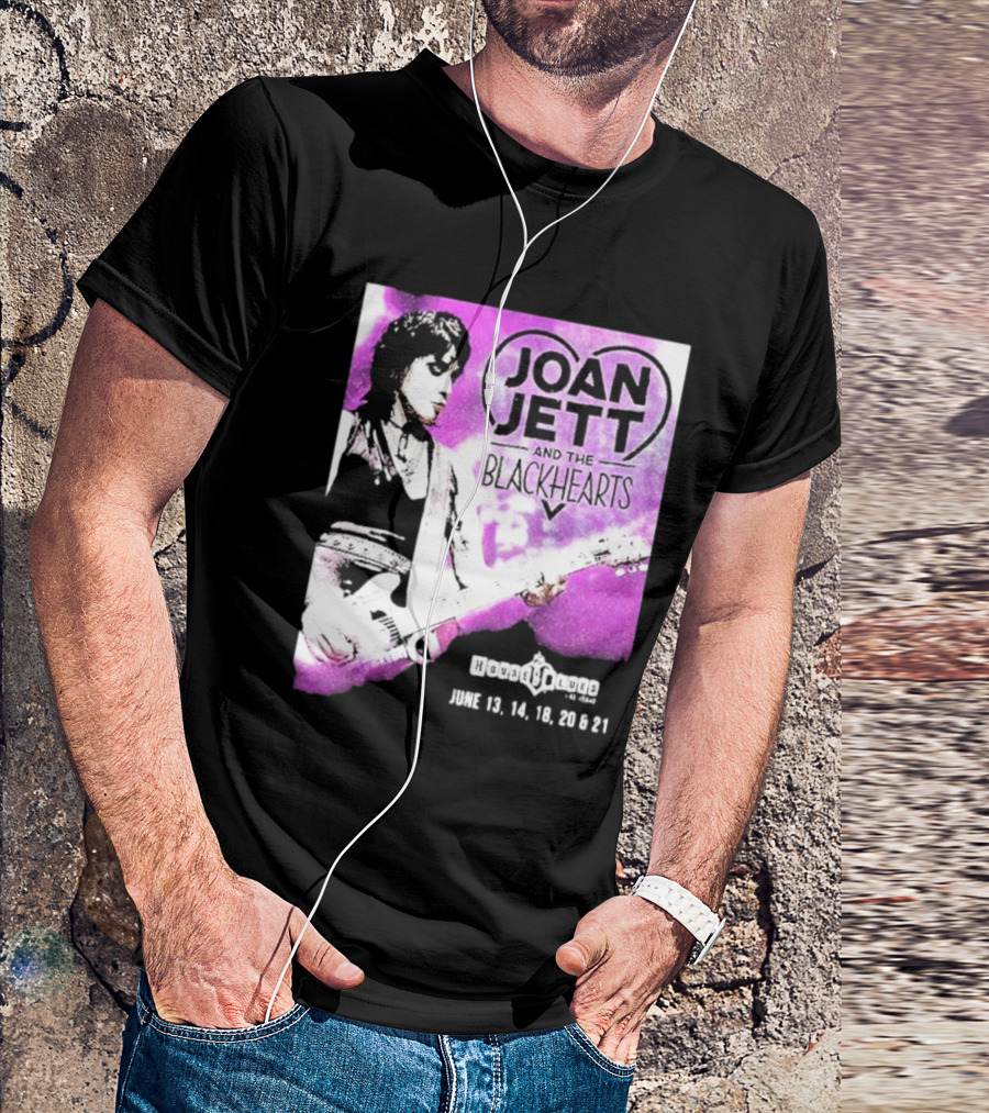 Joan Jett And The Blackhearts House Of Blues Las Vegas June 12 14 15 2025 T-Shirt