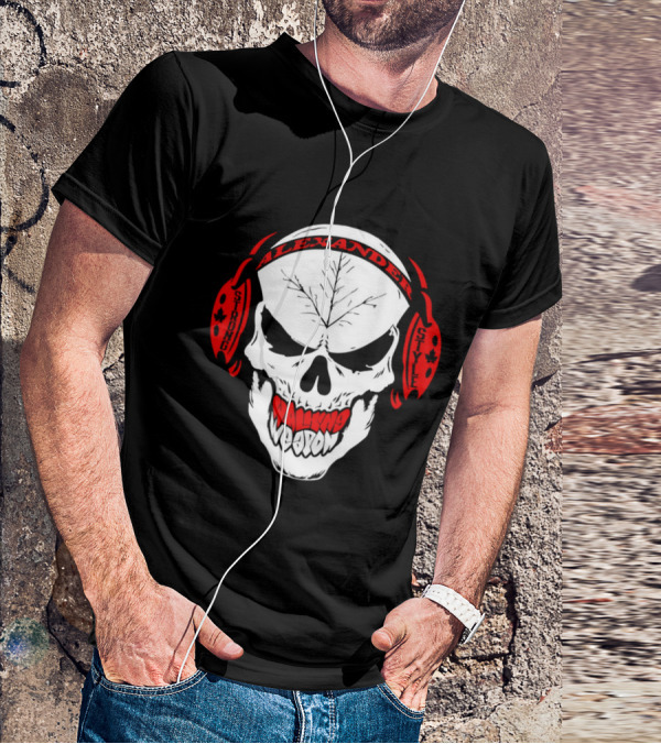Josh Alexander Strong Style Walking Weapon Skull T-Shirt
