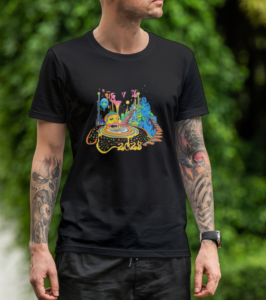 Just Like Heaven 2025 Psychedelic Cosmos Adventure T-Shirt