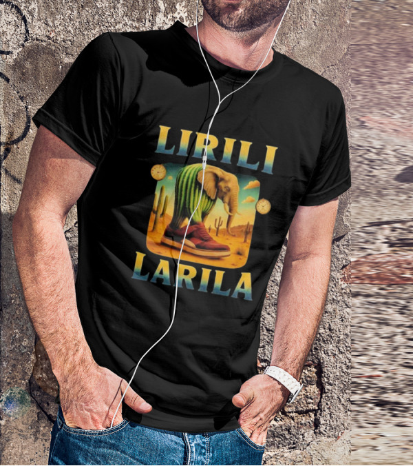 Lirili Larila Elephant Cactus Sneakers Desert S T-Shirt