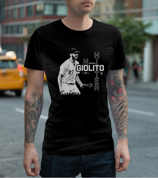 Lucas Giolito No Hitter Baseball Achievement Celebration T-Shirt
