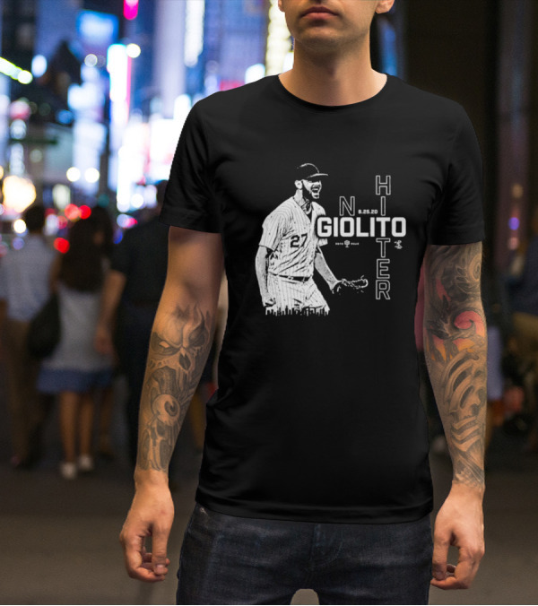 Lucas Giolito No Hitter Baseball Achievement Celebration T-Shirt