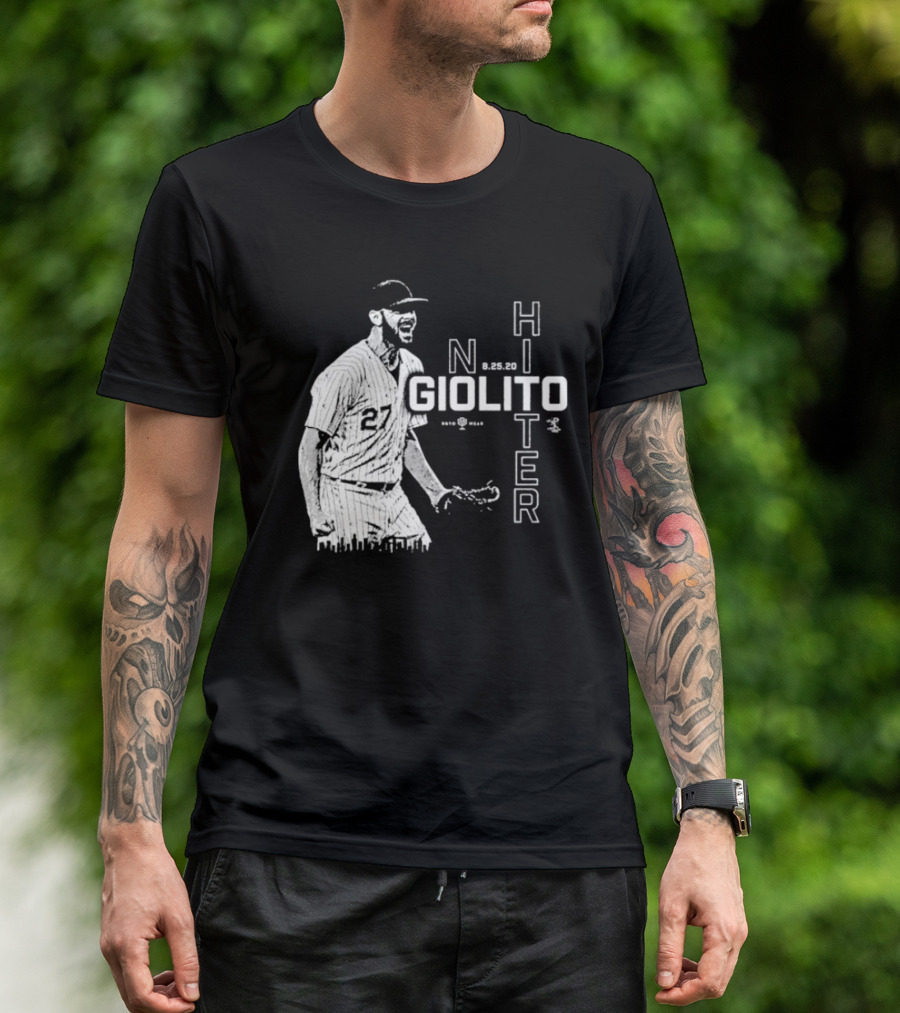 Lucas Giolito No Hitter Baseball Achievement Celebration T-Shirt