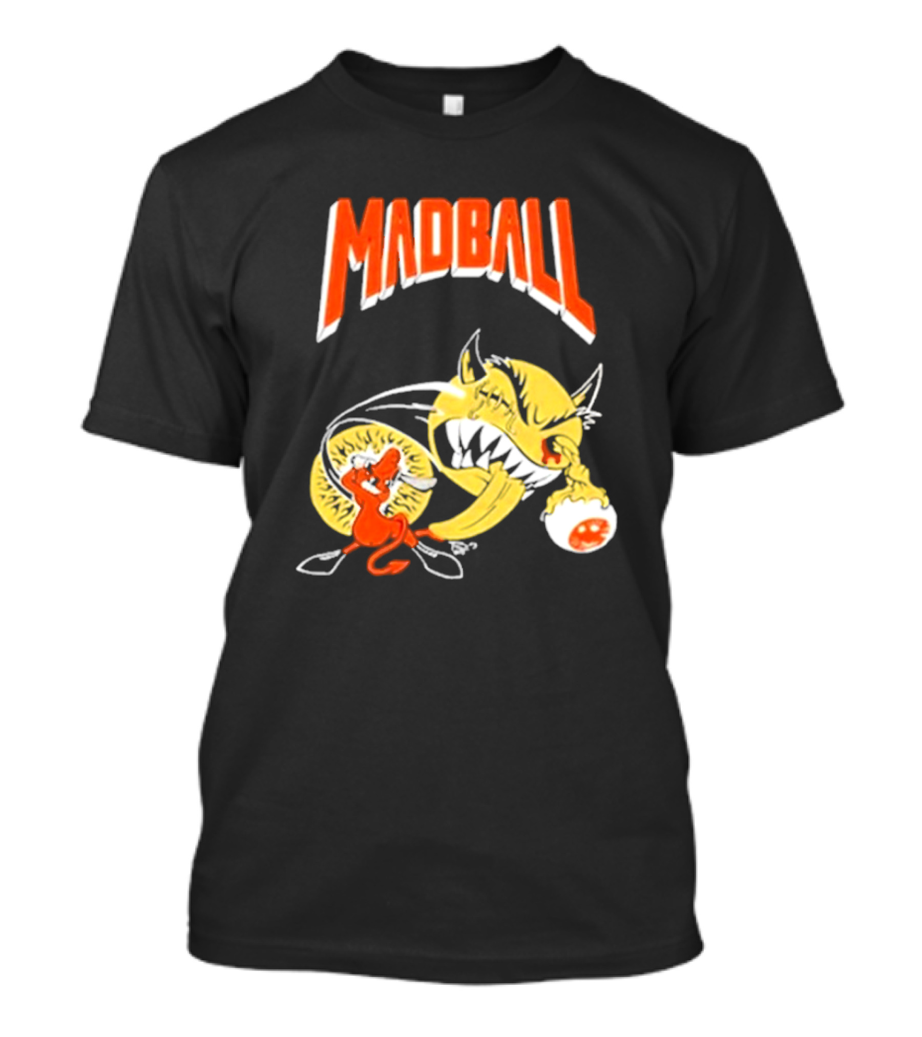 Madball Ball Of Destruction 1993 Tour Cartoon Monster Artwork T-Shirt