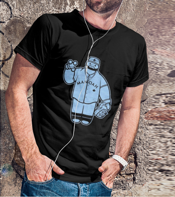 Manoah 6 Baseball Character Sports Graphic T-Shirt