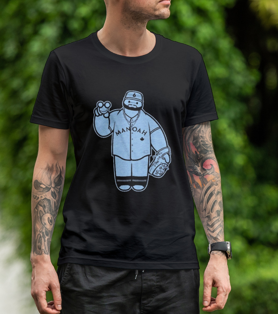 Manoah 6 Baseball Character Sports Graphic T-Shirt