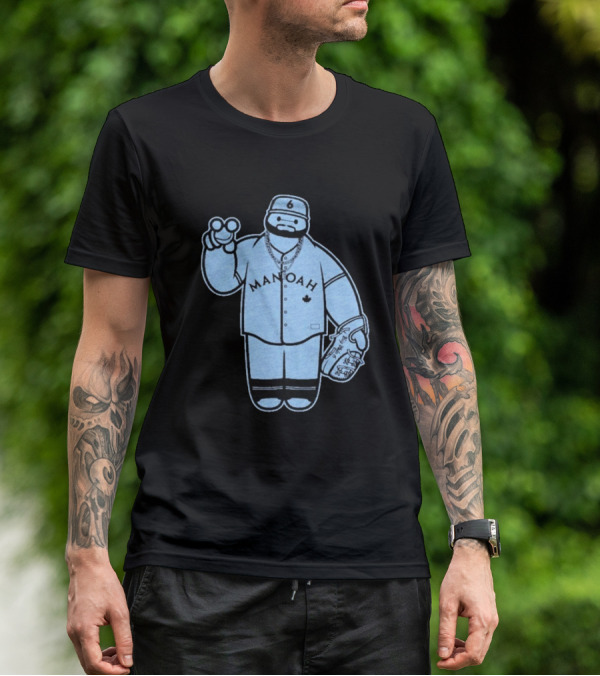 Manoah 6 Baseball Character Sports Graphic T-Shirt
