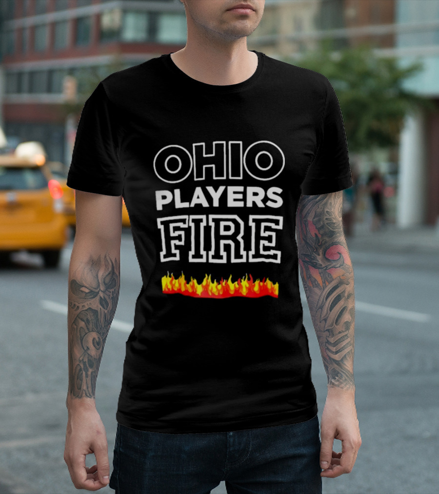 Ohio Players Fire Flames T-Shirt