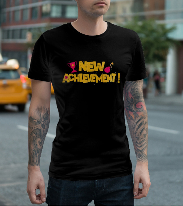New Achievement Dungeon Crawler Carl Trophy Bomb T-Shirt