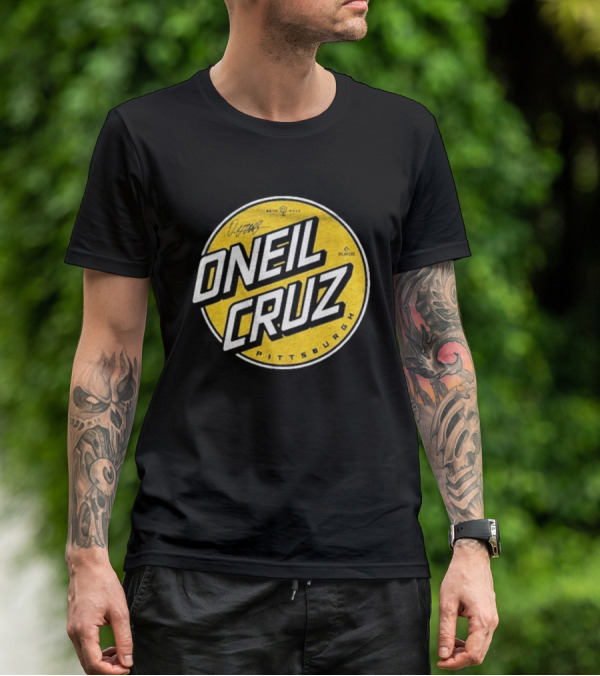 Oneil Cruz Pittsburgh Pirates Moto Wear Players Circle T-Shirt