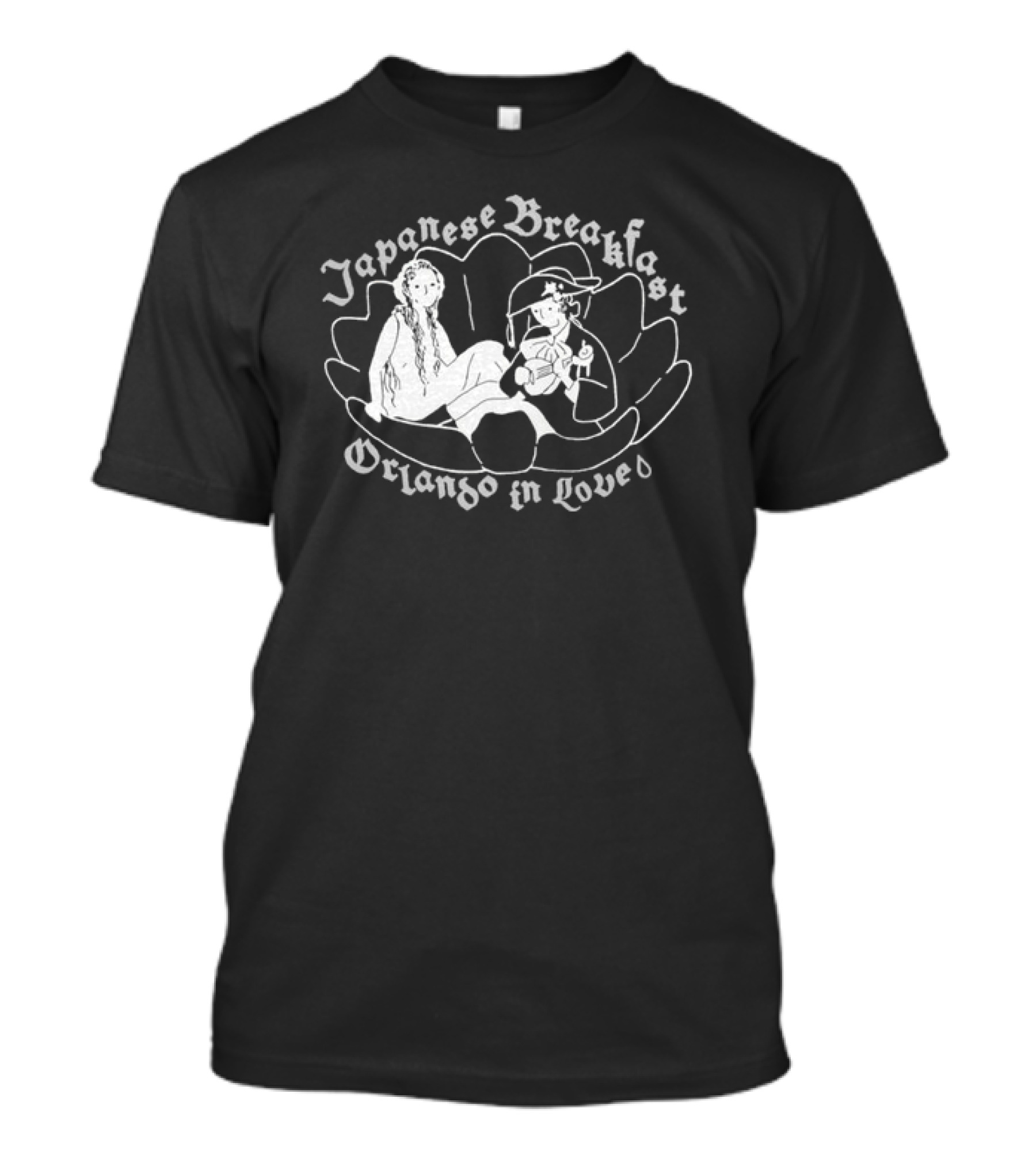 Japanese Breakfast Orlando In Love Cobalt Lotus Duo T-Shirt
