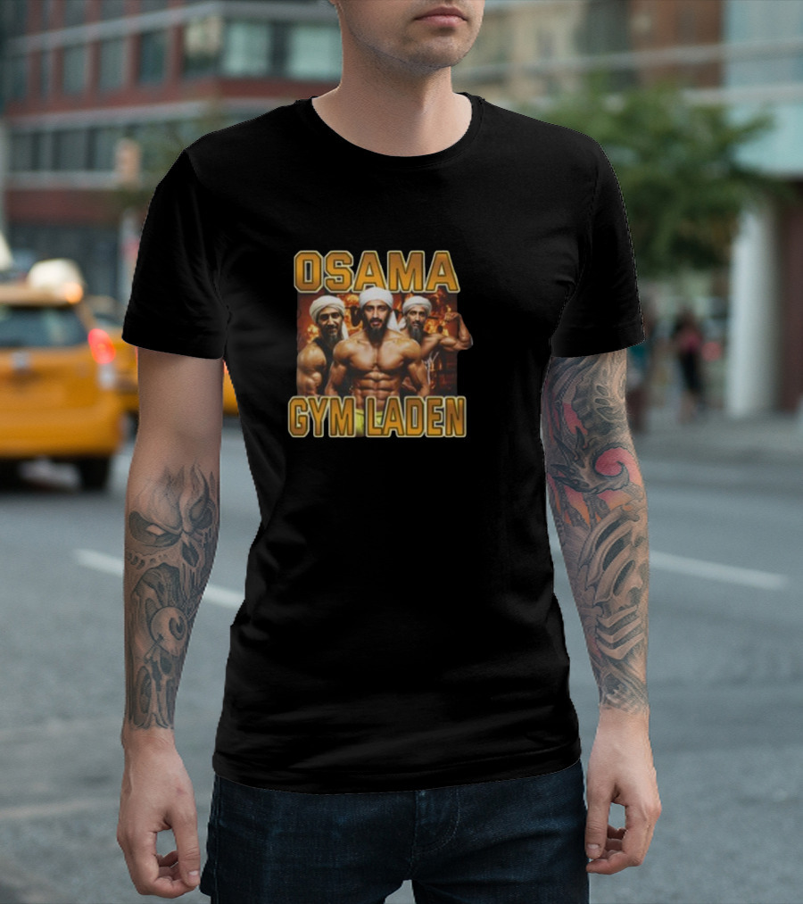 Osama Gym Laden Lifting T-Shirt