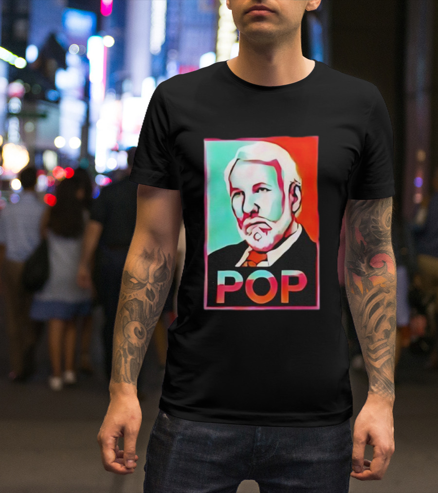 POP Hope Gregg Popovich T-Shirt