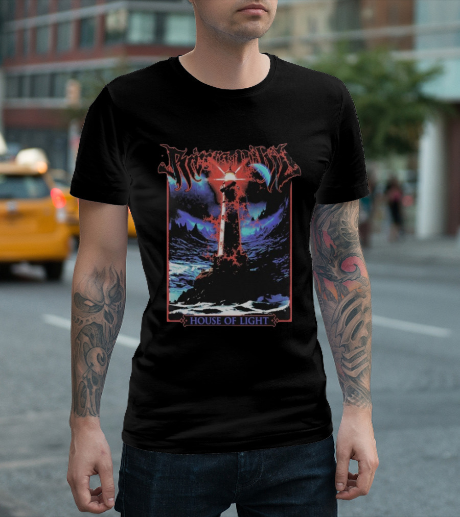 Rivers Of Nihil Lighthouse Night Sky House Of Light T-Shirt