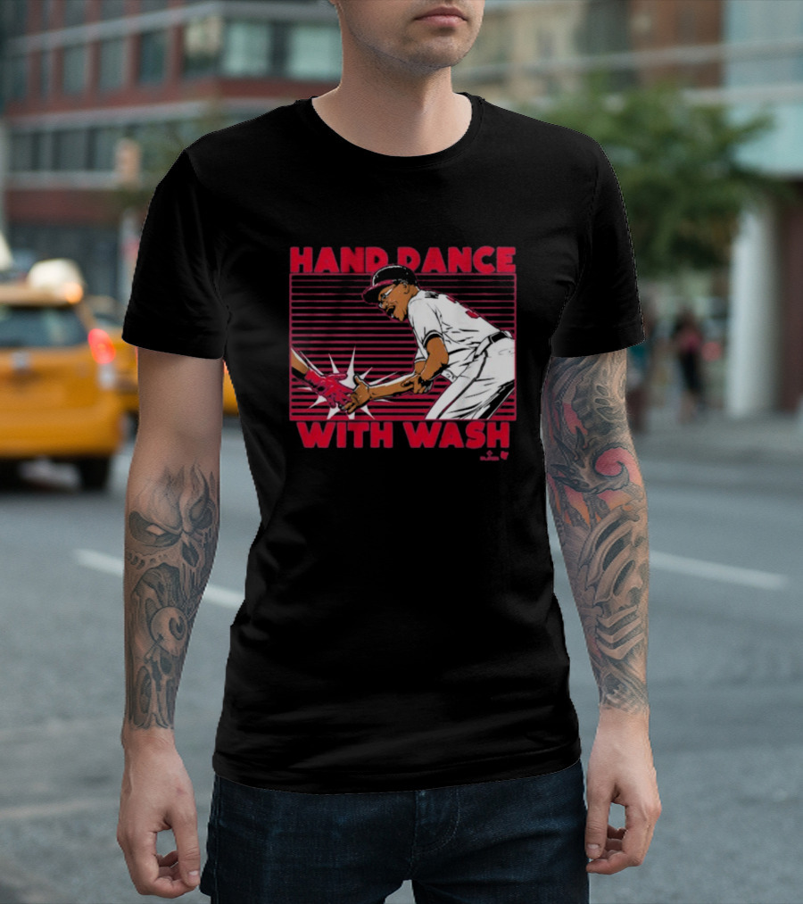 Hand Dance With Wash Baseball Celebration T-Shirt