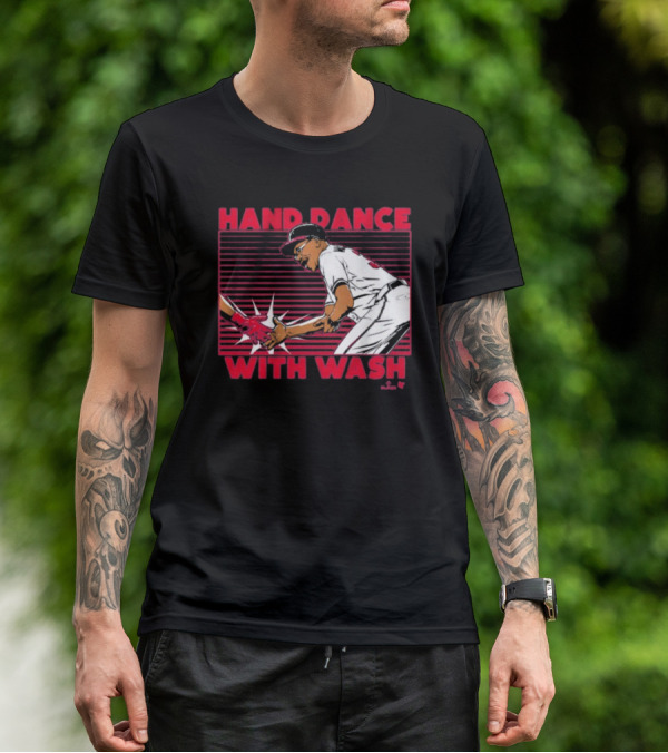 Hand Dance With Wash Baseball Celebration T-Shirt