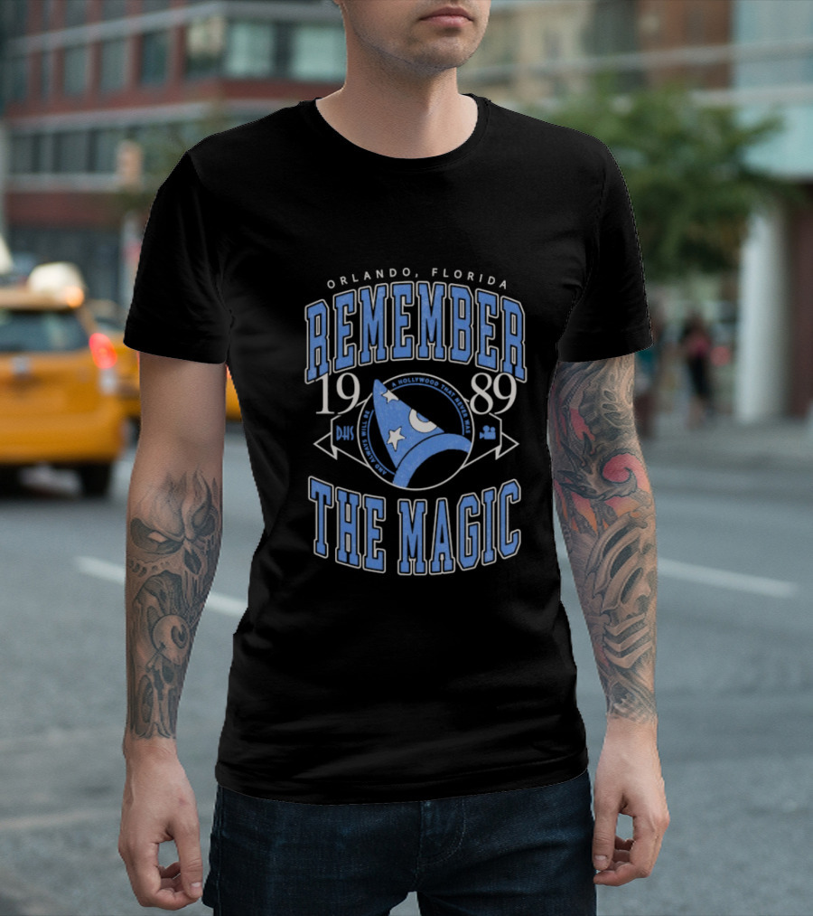 Orlando Florida 1989 Remember the Magic Hat T-Shirt