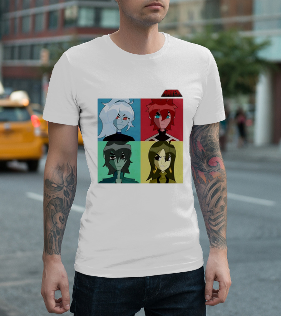 HAVEN Character Cast Art Style with Four Characters T-Shirt
