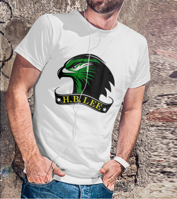 H.B. Lee Green Eagle Emblem T-Shirt