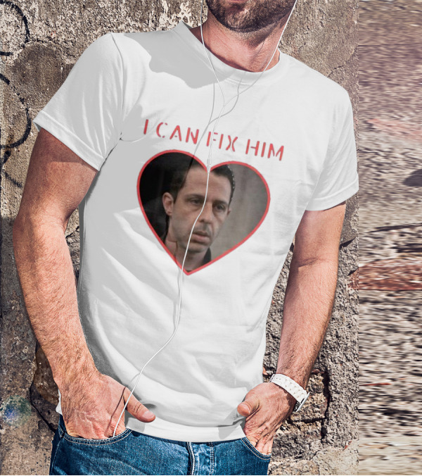I Can Fix Him Kendall Roy Heart Outline Fan Merch T-Shirt
