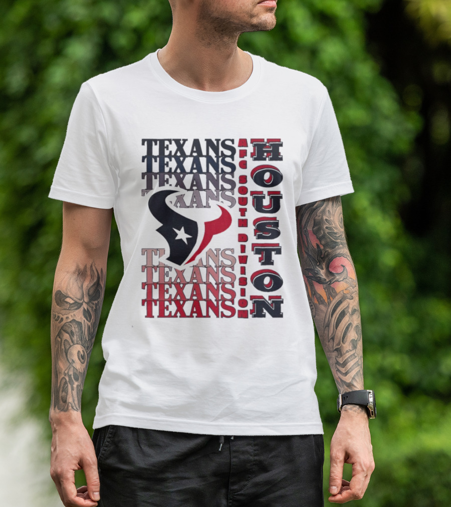 Houston Texans AFC South Division Texans Football T-Shirt