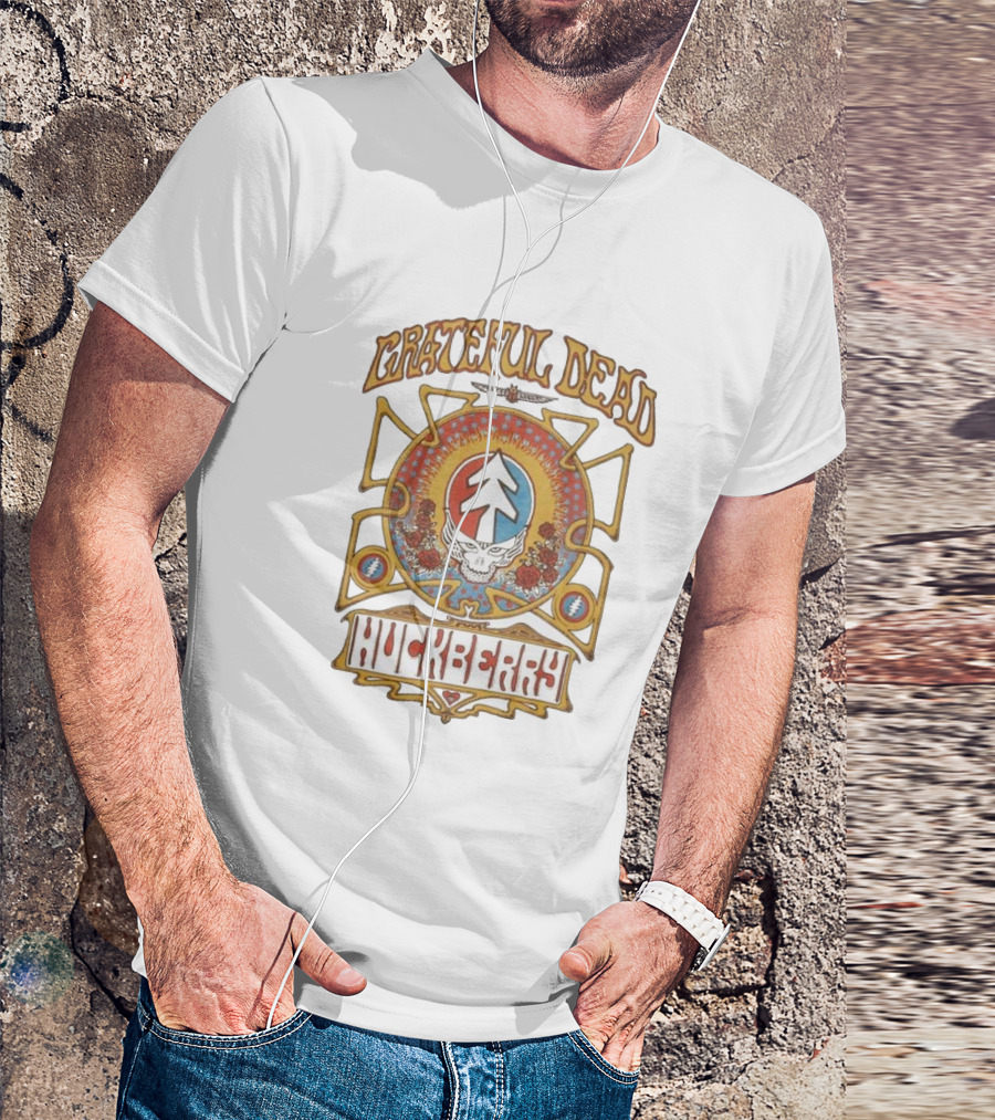 Grateful Dead Huckberry Steal Your Face Iconic Collaboration T-Shirt